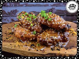 Skrzydełka Miodowo Musztardowe 