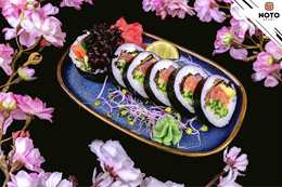 Futomaki Łosoś Wędzony