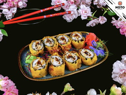 Hosomaki Kampyo (rolka w tempurze)