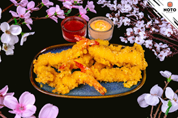 Krewetki w Panko (6 sztuk)