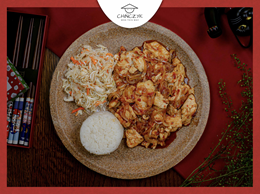 Kurczak z Cebulą na Ostro