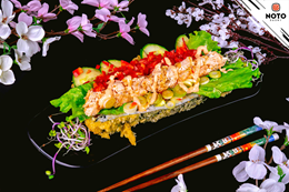 Grilled Salmon Hot-Dog