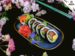 Futomaki Łosoś Philadelphia