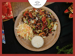 Warzywa z Grzybami Azjatyckimi