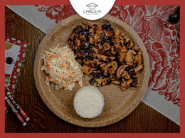 Wieprzowina z Grzybami Azjatyckimi